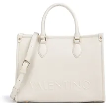 Valentino Rised Re Handtasche Kunstleder White