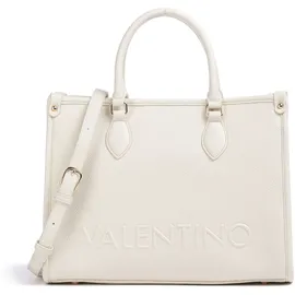 Valentino Rised Re Handtasche Kunstleder White
