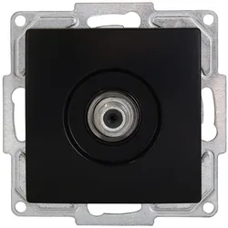 Gunsan 1283400159172 Visage Sat Steckdose F Stecker Schwarz