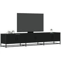 VidaXL TV-Schrank Schwarz 210x35x41 cm Holzwerkstoff