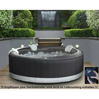 XXL Luxus Premium MSPA Whirlpool aufblasbar Outdoor+Indoor Pool Camaro 6 Pers.