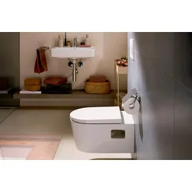 Hansgrohe EluPura Original S Wand-WC mit WC-Sitz Weiß