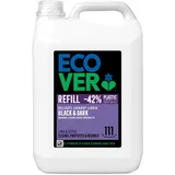 Ecover Feinwaschmittel Schwarz & Dunkel – Limette & Lotus (5 L/111 Waschladungen), Flüssigwaschmittel mit pflanzenbasierten Inhaltsstoffen, Ecover Waschmittel für dunkle Wäsche