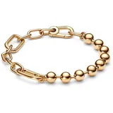 Pandora 562793C00 Damenarmband Kugeln Goldfarben, 20 cm