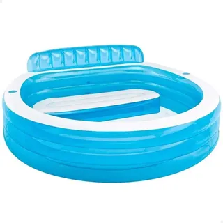 Intex Swim Center Family Lounge 224 x 216 x 76 cm inkl. Sitzbank