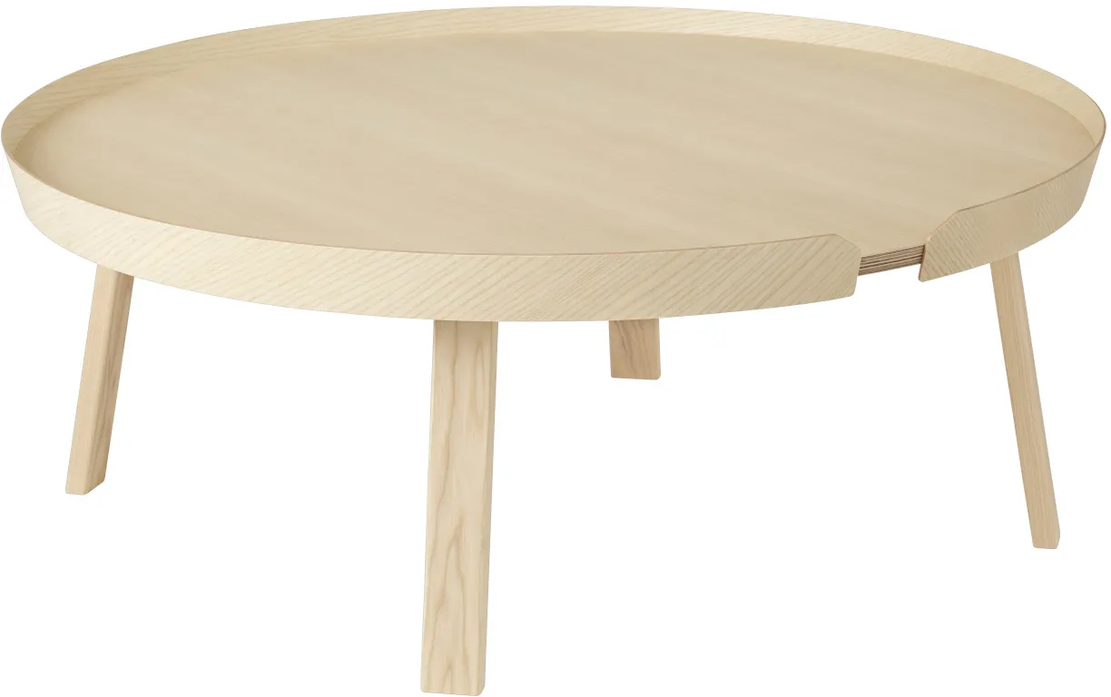 Muuto Around Couchtisch, Ø 95 cm, esche natur