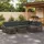 vidaXL Gartensofa-Set 10-tlg. grau