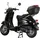 Alpha Motors Venus 50 ccm 2,99 PS 45 km/h schwarz inkl. Topcase