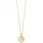 Julie Julsen Collier 925 Sterling Silber vergoldet mit beweglichem Baum Gelb