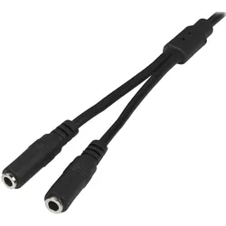 StarTech.com 3,5mm Klinke Y-Splitter Kabel - Headset Splitter