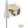 EasyMaxx halbrund 270 x 140 cm Beige