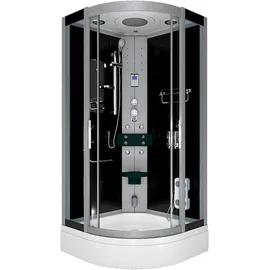 AcquaVapore Dampfdusche Duschtempel Sauna Dusche Duschkabine D46-53T2 90x90 cm ohne 2k Scheiben Versiegelung