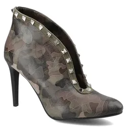 Grüne Stiefeletten Carinii Damenschuhe mit Absatz, 37