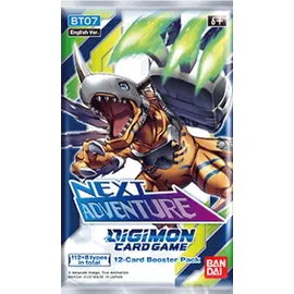 Bandai Namco Entertainment Digimon Card Game - Next Adventure Booster Display (24 Packs) - EN