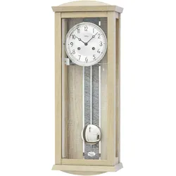 Wanduhr modern Eiche hell Bim-Bam - AMS Modell: 2746
