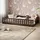 Kids Collective Jugendbett mit Rausfallschutz 140 x 200 cm Kiefer braun dunkelbraun
