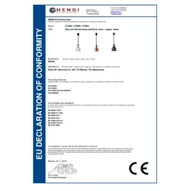 HENDI Wärmelampe Kupfer
