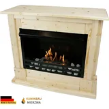 Kaminbau Mierzwa Emily Deluxe Natur Schwarz