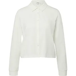 s.Oliver Verkürzte Jerseybluse mit Elastikbund hinten - 42