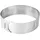 Zenker 7708 Tortenring mit 2 Griffen, patisserie, Silver