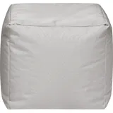 Magma Heimtex Sitzsack MAGMA HEIMTEX "Cube SCUBA", grau, B:40cm H:40cm, Bezug: 100% Polyester, Sitzsäcke