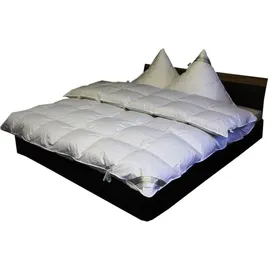 Betten Hofmann Sibiria exclusiv 8cm Hochsteg Daunendecke Bettdecke 6x7 240x220 sibir. Wildgans