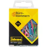 IDENA Büroklammern, ummantelt, 120 Stück