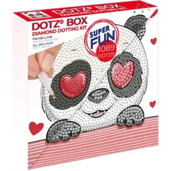 DIAMOND DOTZ® 2592832 Diamond Painting Panda Liebe