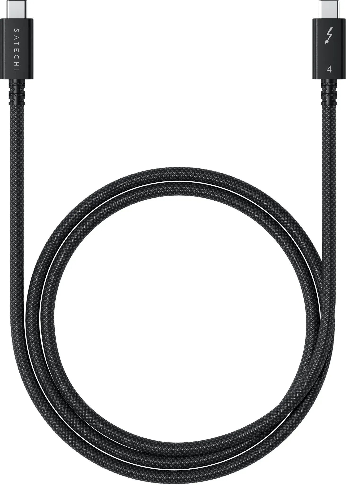 Satechi Thunderbolt 4 Pro Cable, Länge: 1 Meter Datenübertragung von bis zu 40 Gbit/s, Ladeleistung von bis zu 240W, Unterstützt Bildauflösungen von 8