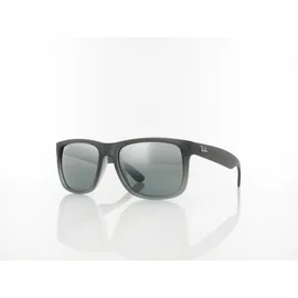 Ray-Ban Justin RB4165 852/88 55-16 matte grey/silver