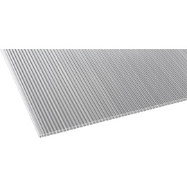 Gutta Polycarbonat-Doppelstegplatte 250 x 98 cm 10 mm