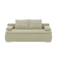 smart Schlafsofa  Leonie , beige , Maße (cm): B: 198 H: 92 T: 90.0