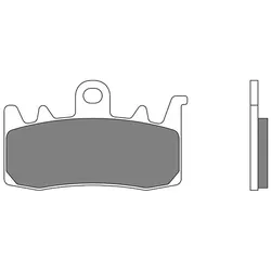 Brembo Bremsbelag Typ 95, Sintermetall, Bremsbelag "07BB38 Genuine Part" Beläge der Erstausrüstung