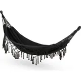 outtec Hängematte, Schwarz, Textil, 150x1x200 cm, Gartenmöbel, Hängematten