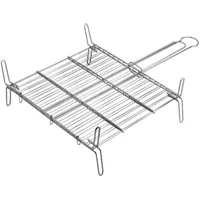EDM Doppelgrill 50x50 Cm - Silver - One Size