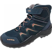 Lowa Maddox Warm GTX Mid Kinder Petrol/Rose 38