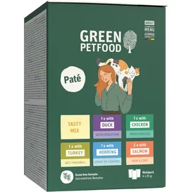 Green Petfood Paté Tasty Mix 6 x 85 g