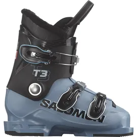 Salomon T3 RT Ki. Schwarz/Copen Blue/Weiß 24,0-24,5