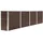 vidaXL Hochbeet 320 x 40 x 77 cm Braun