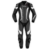 Spidi Laser Pro 1-Teiler Perforierte Motorrad Lederkombi, schwarz-weiss, Größe