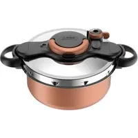 SEB Schnellkochtopf 5,0 l Kupfereffekt schwarz