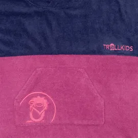 TROLLKIDS Kids Kvalvika Surf Poncho 128 mallow pink - 128