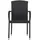 VCM Anita Gartenstuhl 63 x 63 x 88 cm schwarz 1 St.