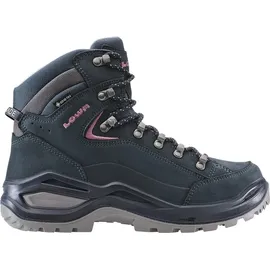 Lowa Renegade Evo GTX Mid Damen Stahlblau/Altrosa 39,5