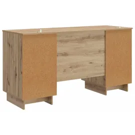 vidaXL Schreibtisch Artisan-Eiche Holzwerkstoff 142,5 x 50 x 75 cm