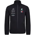 Mercedes-Benz AMG Petronas F1 Herren Wind-Jacke wasserabweisende Softshell-Jacke 141191033 100 Schwarz - XS