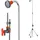 FUXTEC Gartendusche FX-GD1 schwarz 229 cm