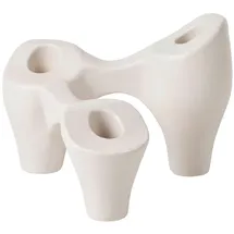 Broste Copenhagen Kerzenleuchter Laia Keramik Beige
