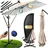 rechteckig Ø 350 cm mit LED Beige