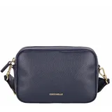 Umhängetasche Leder 18 cm midnight blue